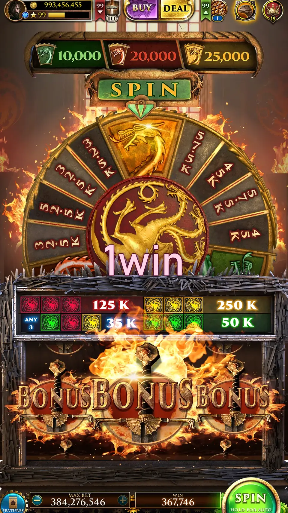 1win Tangkapan Layar - APK Resmi
